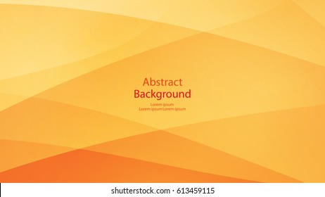 Warm and orange color background abstract art vector 