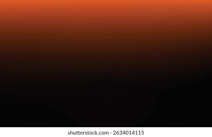 Warm Orange Gradient with Dark Shadows background 