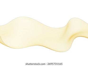 Fluxo de vetor laranja quente criando um design gráfico digital elegante e moderno. Eps 10