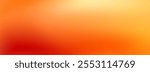 Warm orange yellow red gradient background. Autumn colored blurred wallpaper. Fall smooth gradation backdrop for banner, poster, leaflet, brochure, booklet. Vector abstract fiery template overlay