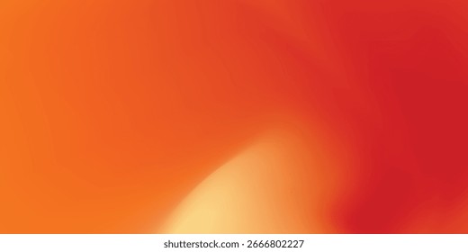 Fundo de gradiente vermelho amarelo alaranjado quente. Outono colorido papel de parede borrado. Fundo de gradação suave de outono