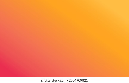 Warm orange yellow red gradient background. Vibrant orange background with a smooth gradient texture. Fall smooth gradation backdrop for banner, poster, leaflet, brochure, booklet