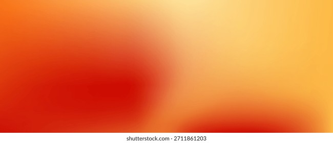 Fondo rojo amarillo anaranjado caliente del gradiente. Fondo de pantalla borroso de color otoño. Caída suave gradación de fondo para el Anuncio, cartel, folleto, folleto, folleto. Vector abstracto Plantilla ardiente superposición