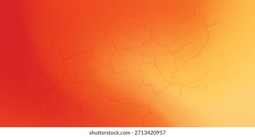 Warm orange yellow red gradient background. Autumn colored blurred wallpaper. Fall smooth gradation backdrop for banner, poster, leaflet, brochure, booklet. Vector abstract fiery template overlay 