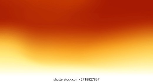 Warm orange yellow sunset gradient with smooth transition modern