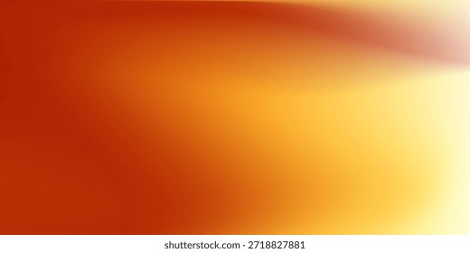 Gradiente amarillo anaranjado cálido de la puesta del sol con la luz suave de los fondos de ensueño del arte moderno de la transición