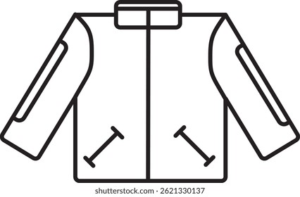 A warm outer clothing item.