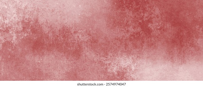 A Warm and Passionate Abstract Design with Deep Red Tones and Faded Brushwork
