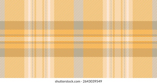 Warm, pastel plaid pattern.  Perfect for autumnal designs, textile prints, or website backgrounds. Soft orange and grey hues create a cozy, inviting mood.