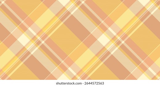 Warm plaid pattern with intersecting stripes. A versatile backdrop for designs needing a cozy, comforting feel. Ideal for textiles, backgrounds, or designs.