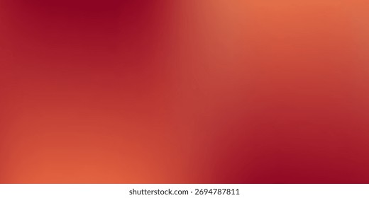 Papel de parede gradiente marrom laranja vermelho quente. Fundo de cartaz colorido de outono borrado. Fundo de gradação suave queda para banner, folheto, brochura ou livreto. Sobreposição de modelo abstrato de vetor