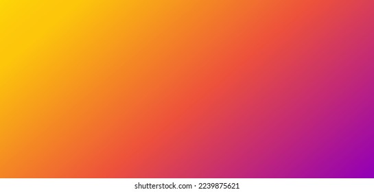 Warm red yellow gradient pink purple background vector, soft hot cold orange rose violet fuchsia gradation backdrop multicolor simple banner pattern, vibrant copy space frame template design image