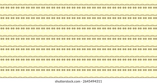 Warm retro geometric pattern in cream and brown tones, ideal for vintage backgrounds, textiles, or abstract design.