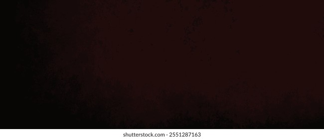 Warm and Rustic Crimson Grunge Surface with a Subtle Gradient and Vintage Distressed Finish for Designs

