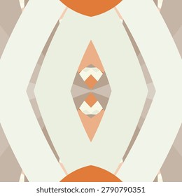 Warm rustic linen interlaced linework pattern with burnt sienna, warm taupe, beige, pale sage