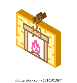 warm smell isometric icon vector. warm smell sign. isolated symbol illustration