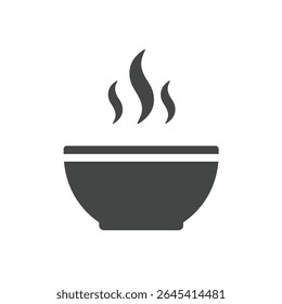 Warm Soup Bowl Solid Representation Wholesome Meal Comfort Food Healthy Eating