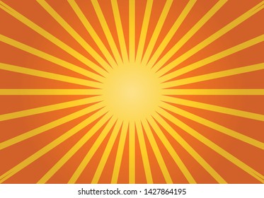 Warm and starry summer background.