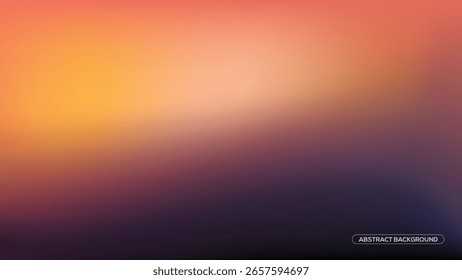 Fondo Abstractas de gradiente de puesta de sol caliente