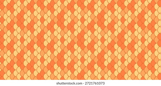 Warm, textured geometric pattern in shades of orange and peach.  Ideal for backgrounds, textiles, or website design, evoking feelings of warmth, comfort, and summer.