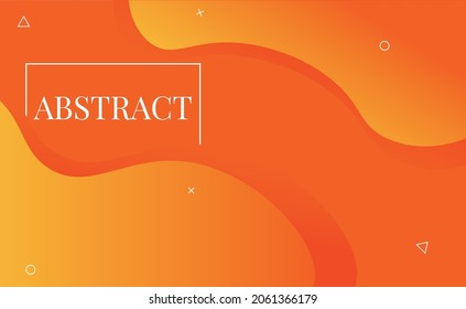 Warm tone orange abstract background