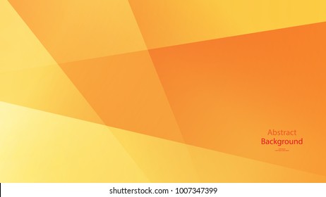 Warm tone and Orange color background abstract art vector