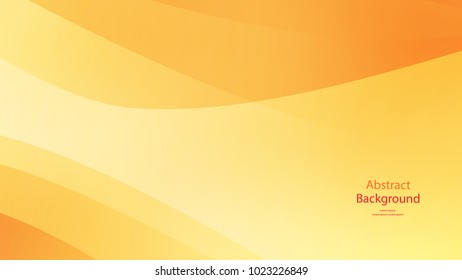 Warm tone and Orange color background abstract art vector