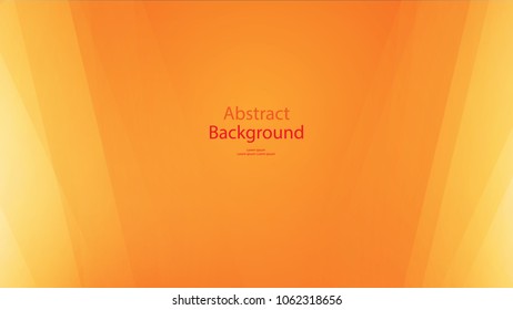 Warm tone and Orange color background abstract art vector