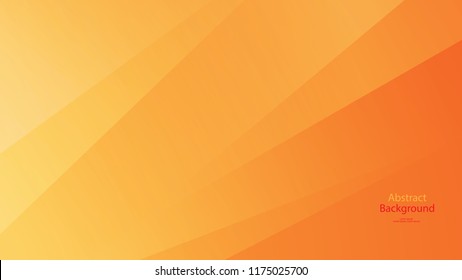 Warm tone and Orange color background abstract art vector