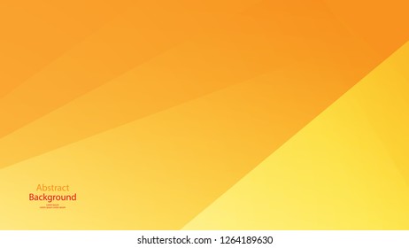 Warm tone and Orange color background abstract art vector