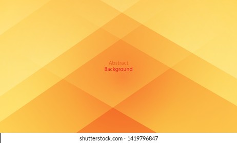 Warm tone and Orange color background abstract art vector 