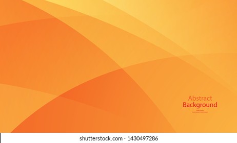 Warm tone and Orange color background abstract art vector 