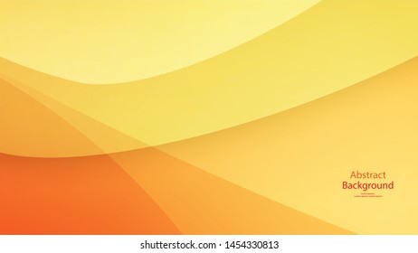 Warm tone and Orange color background abstract art vector