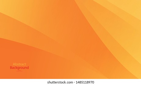Warm tone and Orange color background abstract art vector