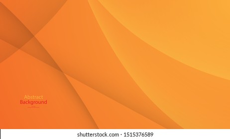 Warm tone and Orange color background abstract art vector 