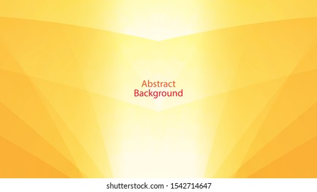 Warm tone and Orange color background abstract art vector 