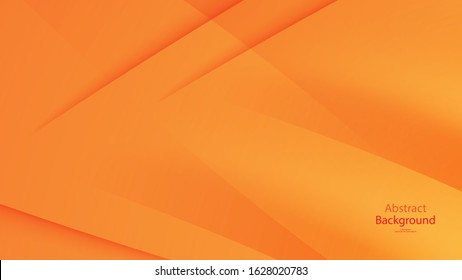 Warm tone and Orange color background abstract art vector 