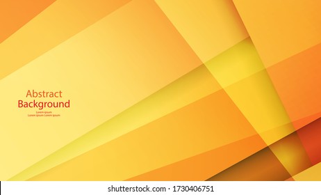 Warm tone and Orange color background abstract art vector