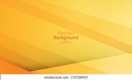 Warm tone and Orange color background abstract art vector 