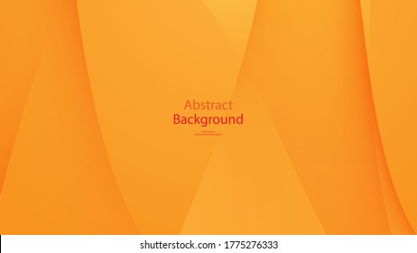 Warm tone and Orange color background abstract art vector