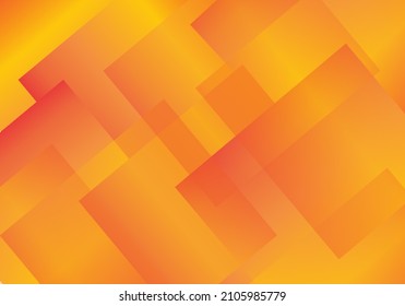 Warm tone and Orange color background abstract art vector