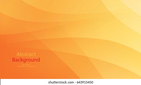 Warm tone and Orange color background abstract art vector