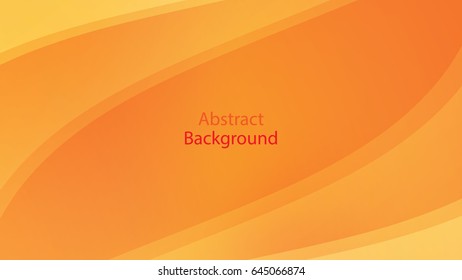 Warm tone and Orange color background abstract art vector