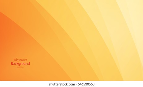 Warm tone and Orange color background abstract art vector