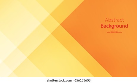 Warm tone and Orange color background abstract art vector