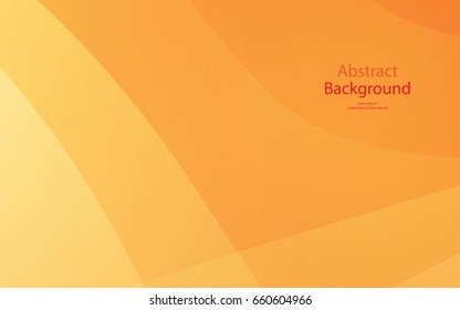 Warm tone and Orange color background abstract art vector