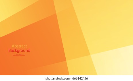 Warm tone and Orange color background abstract art vector