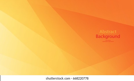 Warm tone and Orange color background abstract art vector