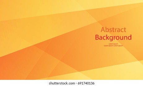 Warm tone and Orange color background abstract art vector 
 