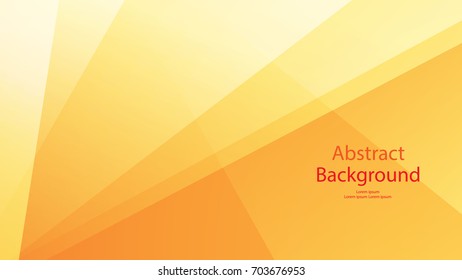 Warm tone and Orange color background abstract art vector